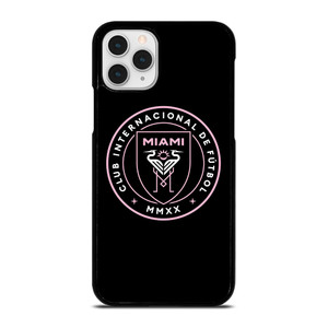 INTER MIAMI FOOTBALL BLACK LOGO iPhone 11 Pro Case Cover INTER MIAMI FOOTBALL BLACK LOGO iPhone 11 Pro Case Cover