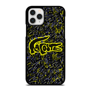 LACOSTE YELLOW PATTERN iPhone 11 Pro Case Cover LACOSTE YELLOW PATTERN iPhone 11 Pro Case Cover
