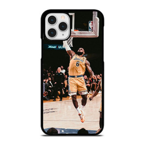 LEBRON JAMES 6 LA LAKERS DUNK  iPhone 11 Pro Case Cover
