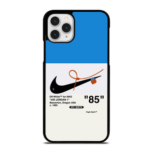 NIKE AIR JORDAN 1OFF WHITE BLUE  iPhone 11 Pro Case Cover NIKE AIR JORDAN 1OFF WHITE BLUE  iPhone 11 Pro Case Cover