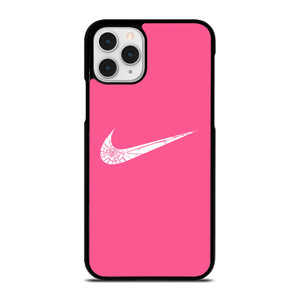 NIKE PINK BROKEN LOGO  iPhone 11 Pro Case Cover NIKE PINK BROKEN LOGO  iPhone 11 Pro Case Cover