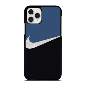 NIKE SWOOSH BLUE BLACK iPhone 11 Pro Case Cover NIKE SWOOSH BLUE BLACK iPhone 11 Pro Case Cover