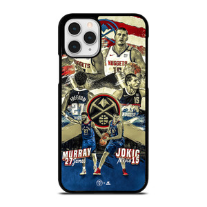 NIKOLA JOKIC X JAMAL MURRAY DENVER NUGGETS iPhone 11 Pro Case Cover NIKOLA JOKIC X JAMAL MURRAY DENVER NUGGETS iPhone 11 Pro Case Cover