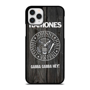RAMONES BAND WOOD BADGE iPhone 11 Pro Case Cover RAMONES BAND WOOD BADGE iPhone 11 Pro Case Cover