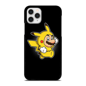 SUPER MARIO BROS X PIKACHU POKEMON iPhone 11 Pro Case Cover SUPER MARIO BROS X PIKACHU POKEMON iPhone 11 Pro Case Cover