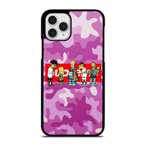 SUPREME THE SIMPSONS CAMO PURPLE  iPhone 11 Pro Case Cover SUPREME THE SIMPSONS CAMO PURPLE  iPhone 11 Pro Case Cover