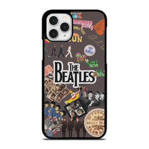 THE BEATLES ROCK BAND COLLAGE iPhone 11 Pro Case Cover THE BEATLES ROCK BAND COLLAGE iPhone 11 Pro Case Cover