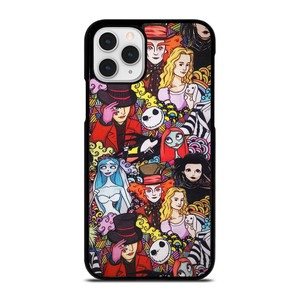 TIM BURTON HORROR MOVIE COLLAGE  iPhone 11 Pro Case Cover