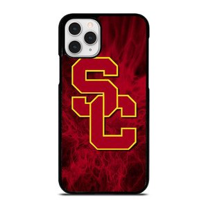 USC TROJANS RED SMOKED LOGO iPhone 11 Pro Case Cover USC TROJANS RED SMOKED LOGO iPhone 11 Pro Case Cover