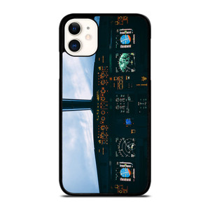 AIRBUS PLANE COCKPIT iPhone 11 Case Cover AIRBUS PLANE COCKPIT iPhone 11 Case Cover