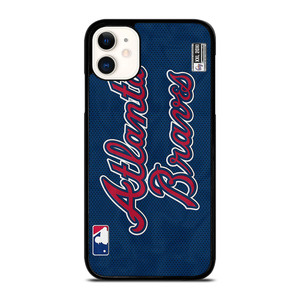 ATLANTA BRAVES BASEBALL KIT EMBLEM iPhone 11 Case Cover ATLANTA BRAVES BASEBALL KIT EMBLEM iPhone 11 Case Cover