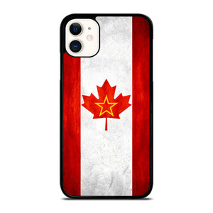 CANADIAN FLAG VERTICAL iPhone 11 Case Cover