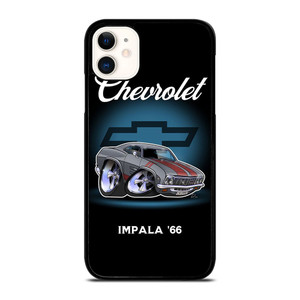 CHEVROLET IMPALA 66 CARTOON iPhone 11 Case Cover CHEVROLET IMPALA 66 CARTOON iPhone 11 Case Cover