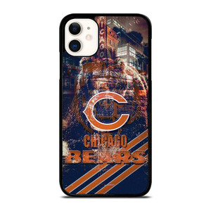 CHICAGO BEARS FOOTBALL RUSTY SYMBOL iPhone 11 Case Cover CHICAGO BEARS FOOTBALL RUSTY SYMBOL iPhone 11 Case Cover