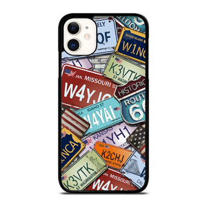 CLASSIC AMERICAN CAR PLATE iPhone 11 Case Cover CLASSIC AMERICAN CAR PLATE iPhone 11 Case Cover