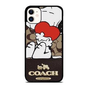 COACH NEW YORK SNOOPY iPhone 11 Case Cover
