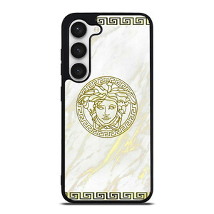 VERSACE GOLD MARBLE Samsung Galaxy S23 Case Cover VERSACE GOLD MARBLE Samsung Galaxy S23 Case Cover