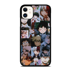 DEKU TODOROKI BAKUGO MY HERO ACADEMIA COLLAGE iPhone 11 Case Cover DEKU TODOROKI BAKUGO MY HERO ACADEMIA COLLAGE iPhone 11 Case Cover