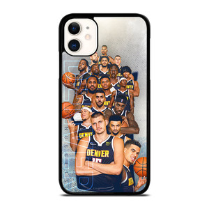 DENVER NUGGETS NBA BASKETBALL SQUAD iPhone 11 Case Cover DENVER NUGGETS NBA BASKETBALL SQUAD iPhone 11 Case Cover