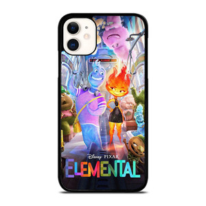 DISNEY PIXAR ELEMENTAL POSTER iPhone 11 Case Cover DISNEY PIXAR ELEMENTAL POSTER iPhone 11 Case Cover