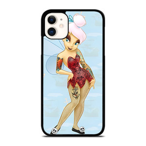 DISNEY TINKERBELL GOTHIC TATOOED CARTOON iPhone 11 Case Cover DISNEY TINKERBELL GOTHIC TATOOED CARTOON iPhone 11 Case Cover
