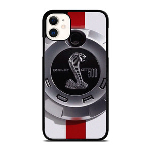FORD MUSTANG SHELBY GT 500 STRIPE EMBLEM iPhone 11 Case Cover FORD MUSTANG SHELBY GT 500 STRIPE EMBLEM iPhone 11 Case Cover