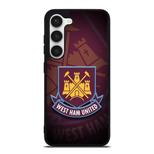 WEST HAM UNITED FC LOGO Samsung Galaxy S23 Case Cover WEST HAM UNITED FC LOGO Samsung Galaxy S23 Case Cover