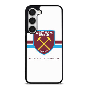 WEST HAM UNITED FOOTBALL CLUB LONDON Samsung Galaxy S23 Case Cover WEST HAM UNITED FOOTBALL CLUB LONDON Samsung Galaxy S23 Case Cover