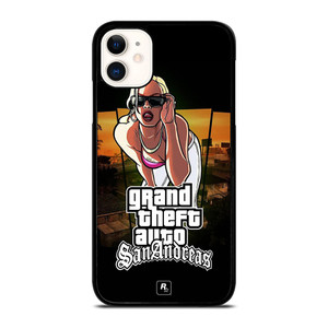 GTA GRAND THEFT AUTO SAN ANDREAS ROCHELLE iPhone 11 Case Cover GTA GRAND THEFT AUTO SAN ANDREAS ROCHELLE iPhone 11 Case Cover