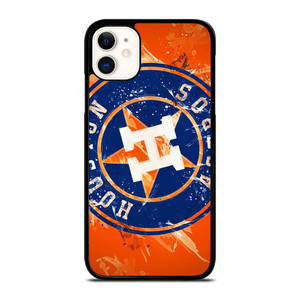 HOUSTON ASTROS BASEBALL BRUSHED SYMBOL iPhone 11 Case Cover