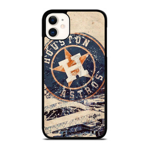 HOUSTON ASTROS BASEBALL VINTAGE BADGE iPhone 11 Case Cover