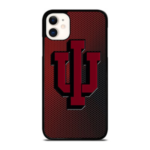 INDIANA HOOSIERS CARBON LOGO iPhone 11 Case Cover INDIANA HOOSIERS CARBON LOGO iPhone 11 Case Cover