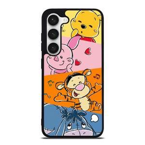 WINNIE THE POOH CARTOON COLLAGE Samsung Galaxy S23 Case Cover WINNIE THE POOH CARTOON COLLAGE Samsung Galaxy S23 Case Cover