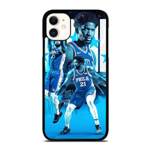 JOEL EMBIID PHILADELPHIA SIXERS ART iPhone 11 Case Cover