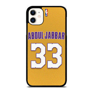 KAREEM ABDUL JABBAR LA LAKERS NBA iPhone 11 Case Cover KAREEM ABDUL JABBAR LA LAKERS NBA iPhone 11 Case Cover