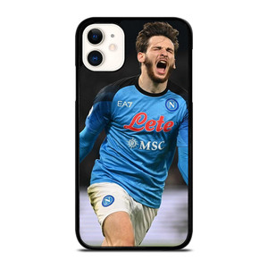 KHVICHA KVARATSKHELIA NAPOLI FOOTBALL iPhone 11 Case Cover
