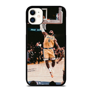 LEBRON JAMES 6 LA LAKERS DUNK iPhone 11 Case Cover