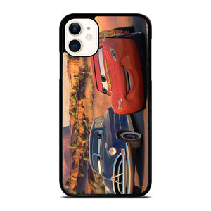 LIGHTNING MCQUEEN AND DOG HUDSON CARS iPhone 11 Case Cover