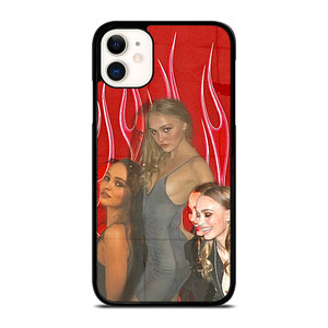 LILY ROSE DEPP COLLAGE iPhone 11 Case Cover LILY ROSE DEPP COLLAGE iPhone 11 Case Cover