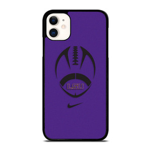 LSU TIGERS FOOTBALL NIKE SYMBOL iPhone 11 Case Cover LSU TIGERS FOOTBALL NIKE SYMBOL iPhone 11 Case Cover