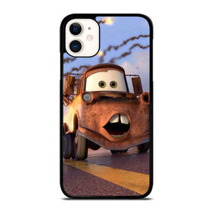 MATER FUNNY FACE CARS iPhone 11 Case Cover MATER FUNNY FACE CARS iPhone 11 Case Cover