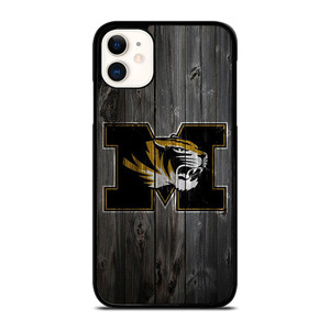 MISSOURI TIGERS FOOTBALL WOOD LOGO iPhone 11 Case Cover MISSOURI TIGERS FOOTBALL WOOD LOGO iPhone 11 Case Cover