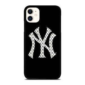 NEW YORK YANKEES NY LOGO PATTERN iPhone 11 Case Cover NEW YORK YANKEES NY LOGO PATTERN iPhone 11 Case Cover