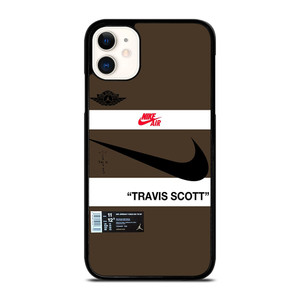 NIKE AIR JORDAN TRAVIS SCOTT BROWN iPhone 11 Case Cover NIKE AIR JORDAN TRAVIS SCOTT BROWN iPhone 11 Case Cover