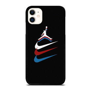 NIKE AIR JORDAN TRIPLE LOGO iPhone 11 Case Cover NIKE AIR JORDAN TRIPLE LOGO iPhone 11 Case Cover