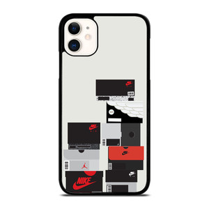 NIKE SNEAKERS BOXES COLLECTION iPhone 11 Case Cover NIKE SNEAKERS BOXES COLLECTION iPhone 11 Case Cover