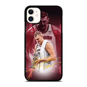 NIKOLA JOKIC DENVER NUGGETS CHAMPIONS iPhone 11 Case Cover NIKOLA JOKIC DENVER NUGGETS CHAMPIONS iPhone 11 Case Cover