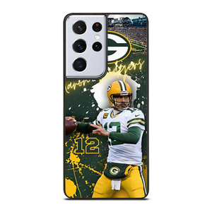 AARON RODGERS 12 GREEN BAY PACKERS Samsung Galaxy S21 Ultra Case Cover AARON RODGERS 12 GREEN BAY PACKERS Samsung Galaxy S21 Ultra Case Cover