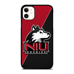 NIU NORTH ILLINOIS HUSKIES CARBON LOGO iPhone 11 Case Cover