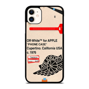 OFF WHITE AIR JORDAN APPLE iPhone 11 Case Cover